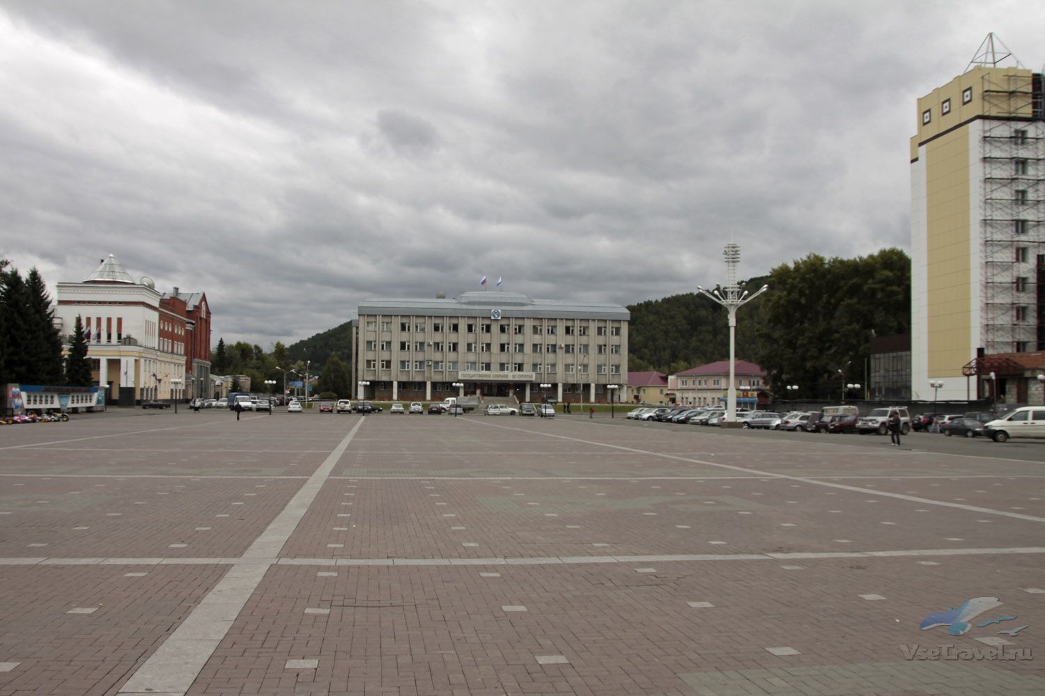 Горно алтайск площадь