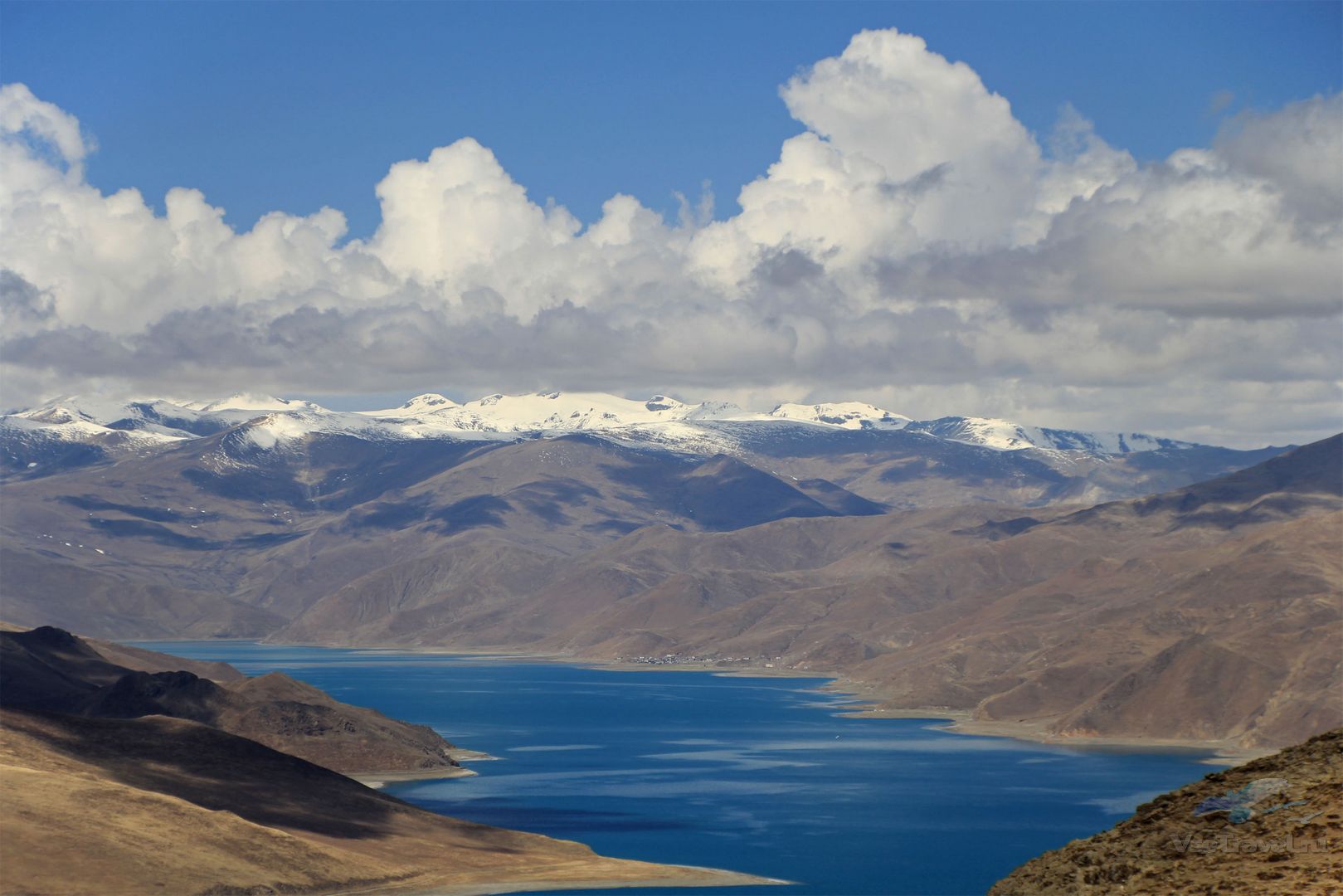 Озеро манасаровар в тибете