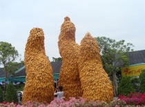 Кукурузная экибана