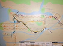 Карта метро Ванкувера