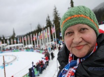 Болельщица из России