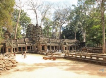 Храм Та Пром (Ta Prohm) консервируют, а не восстанавливают