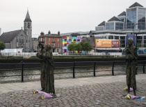 Famine monument/Монумент напоминание о великом голоде