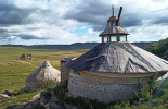 храм медитации, чингизхан, монголия, 13 век, национальный парк, юрточный лагерь, храм медитаций, монголы, памятник